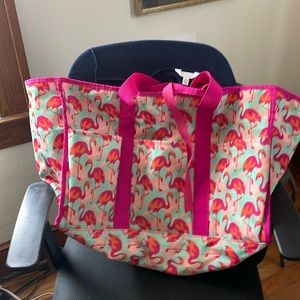 Cow and ivy bag